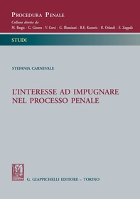 L'interesse ad impugnare nel processo penale - Librerie.coop