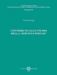 Contributo allo studio della «servitus poenae» - Librerie.coop