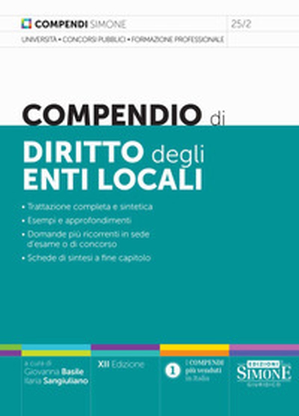 Compendio di diritto degli enti locali - Librerie.coop
