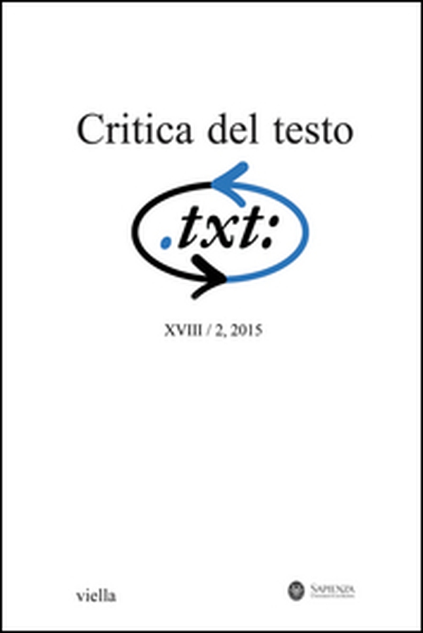 Critica del testo - Vol. 2 - Librerie.coop Critica del testo - Vol. 2 - Librerie.coop