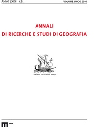 Annali di ricerche e studi di geografia. Nuova serie - Librerie.coop