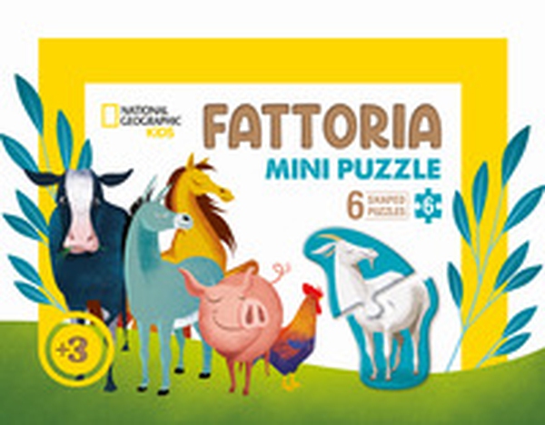 Fattoria mini puzzle. 6 puzzle sagomati - Librerie.coop Fattoria mini puzzle. 6 puzzle sagomati - Librerie.coop