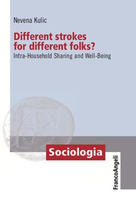 Different strokes for different folks? Intra-Household Sharing and Well-Being - Librerie.coop