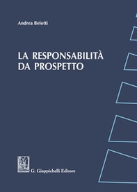 La responsabilità da prospetto - Librerie.coop
