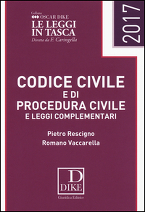 Codice civile e di procedura civile e leggi complementari - Librerie.coop Codice civile e di procedura civile e leggi complementari - Librerie.coop