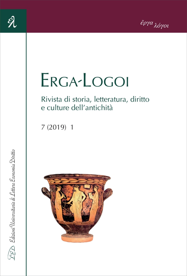 Erga-Logoi. Vol 7, No 1 (2019) - Librerie.coop Erga-Logoi. Vol 7, No 1 (2019) - Librerie.coop
