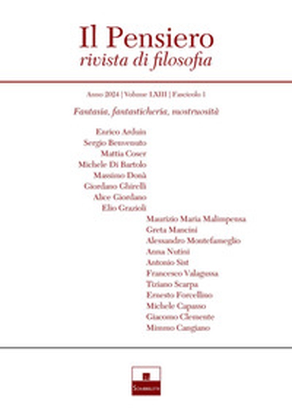 Il pensiero. Rivista di filosofia - Vol. 1 - Librerie.coop Il pensiero. Rivista di filosofia - Vol. 1 - Librerie.coop