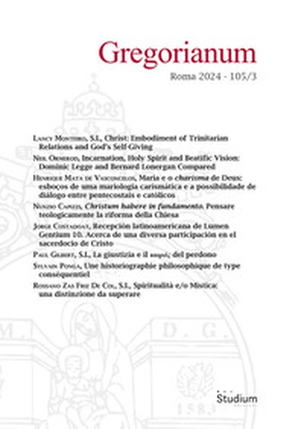 Gregorianum - Vol. 105\3 - Librerie.coop Gregorianum - Vol. 105\3 - Librerie.coop