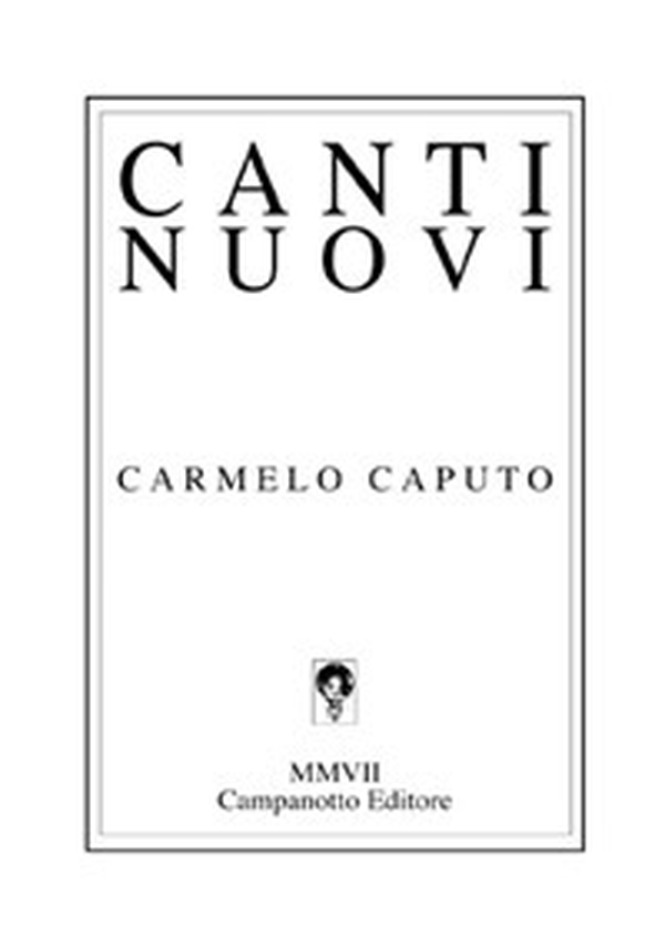 Canti nuovi - Librerie.coop Canti nuovi - Librerie.coop