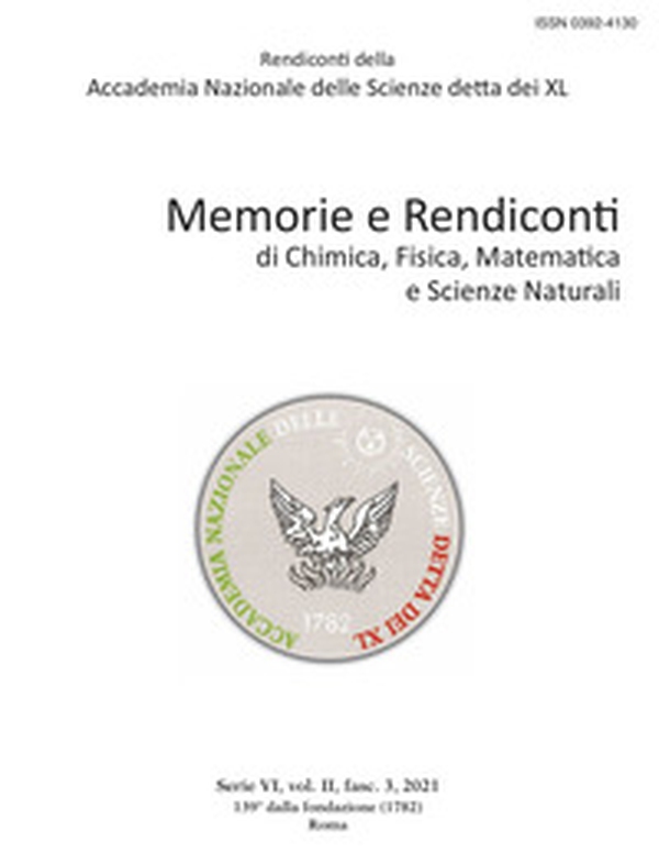 Memorie e rendiconti di chimica, fisica, matematica e scienze naturali - Librerie.coop Memorie e rendiconti di chimica, fisica, matematica e scienze naturali - Librerie.coop
