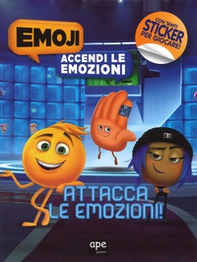 Attacca le emozioni! Accendi le emozioni. Emoji. Con adesivi - Librerie.coop