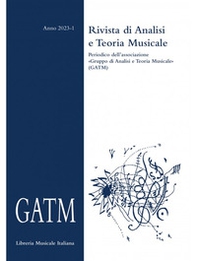 GATM. Rivista di analisi e teoria musicale - Vol. 1 - Librerie.coop GATM. Rivista di analisi e teoria musicale - Vol. 1 - Librerie.coop