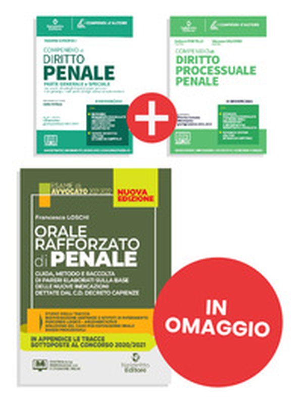 Compendio di diritto penale-Compendio di diritto processuale penale- Orale rafforzato di penale. Kit Must have - Librerie.coop Compendio di diritto penale-Compendio di diritto processuale penale- Orale rafforzato di penale. Kit Must have - Librerie.coop