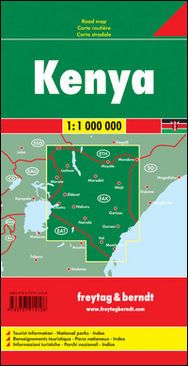 Kenya 1:1.000.000 - Librerie.coop Kenya 1:1.000.000 - Librerie.coop
