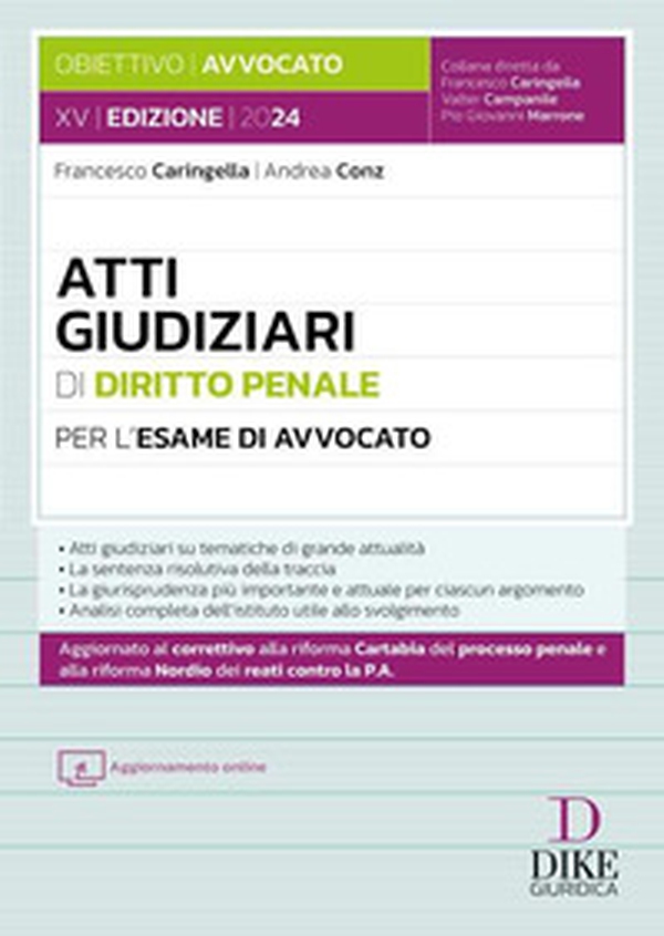 Atti giudiziari di diritto penale per l'esame di avvocato - Librerie.coop Atti giudiziari di diritto penale per l'esame di avvocato - Librerie.coop