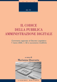 Il Codice della Pubblica Amministrazione Digitale - Librerie.coop Il Codice della Pubblica Amministrazione Digitale - Librerie.coop