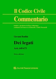 Dei legati. Art. 649-673 - Librerie.coop