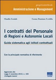 I contratti del personale di regioni e autonomie locali - Librerie.coop
