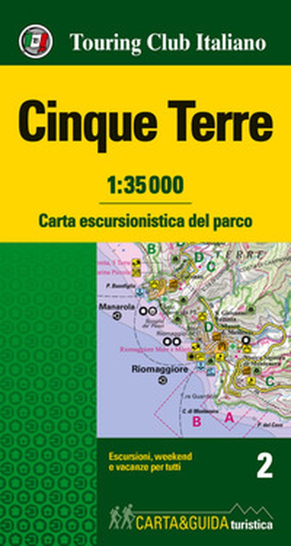 Cinque Terre. Carta escursionistica del parco. 1:35.000 - Librerie.coop Cinque Terre. Carta escursionistica del parco. 1:35.000 - Librerie.coop