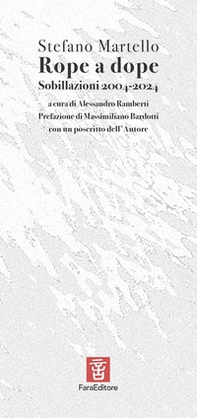 Rope a dope. Sobillazioni 2004-2024 - Librerie.coop