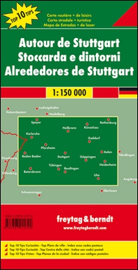 Greater Stuttgart 1:150 000 - Librerie.coop