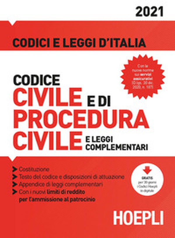 Codice civile e di procedura civile e leggi complementari - Librerie.coop Codice civile e di procedura civile e leggi complementari - Librerie.coop
