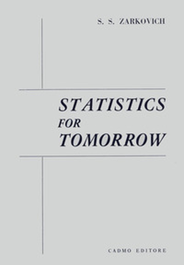 Statistics for tomorrow - Librerie.coop Statistics for tomorrow - Librerie.coop