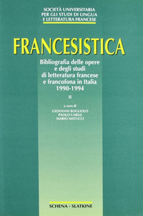 Francesistica - Librerie.coop Francesistica - Librerie.coop