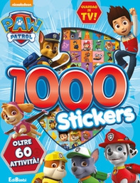 1000 stickers. Paw Patrol. Con adesivi - Librerie.coop