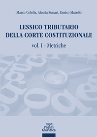 Lessico tributario della Corte costituzionale - Vol. 1 - Librerie.coop