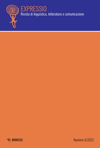 Expressio. Rivista di linguistica, letteratura e comunicazione - Vol. 6 - Librerie.coop