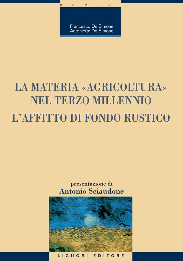 La materia “Agricoltura“ nel terzo millennio - Librerie.coop La materia “Agricoltura“ nel terzo millennio - Librerie.coop