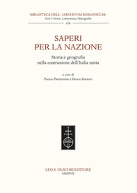 Saperi per la nazione. Storia e geografia nella costruzione dell'Italia unita - Librerie.coop Saperi per la nazione. Storia e geografia nella costruzione dell'Italia unita - Librerie.coop