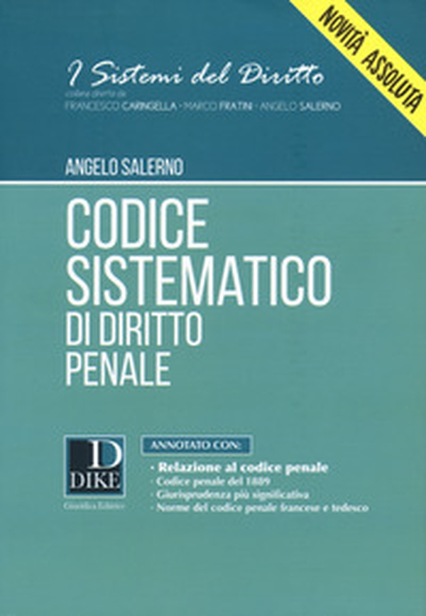 Codice sistematico di diritto penale - Librerie.coop Codice sistematico di diritto penale - Librerie.coop