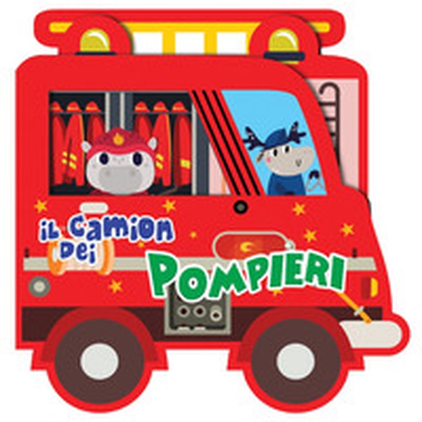 Il camion dei pompieri. Libro sagomato in EVA - Librerie.coop Il camion dei pompieri. Libro sagomato in EVA - Librerie.coop