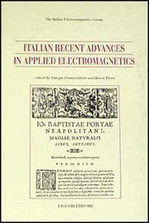 Italian recent advances in applied electromagnetics - Librerie.coop Italian recent advances in applied electromagnetics - Librerie.coop