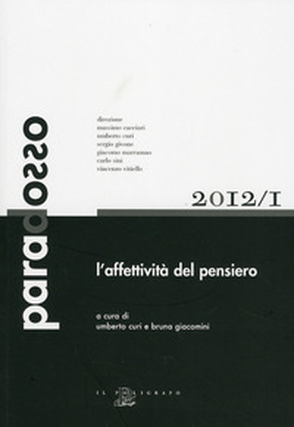 L'affettività del pensiero - Librerie.coop L'affettività del pensiero - Librerie.coop