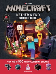 Minecraft. Nether & End sticker book. Con adesivi - Librerie.coop