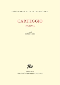 Carteggio 1952-1954 - Librerie.coop