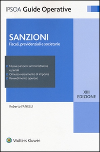 Sanzioni. Fiscali, previdenziali e societarie - Librerie.coop