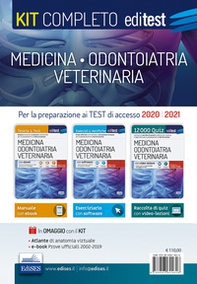 Kit completo medicina, odontoiatria, veterinaria. Teoria, esercizi svolti, prove ufficiali commentate e simulazioni d'esame per i test di accesso - Librerie.coop