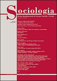 Sociologia. Rivista quadrimestrale di scienze storiche e sociali - Vol. 3 - Librerie.coop Sociologia. Rivista quadrimestrale di scienze storiche e sociali - Vol. 3 - Librerie.coop
