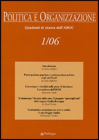 Politica e organizzazione. Quaderni di ricerca dell'Aroc - Vol. 1 - Librerie.coop