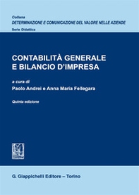 Contabilità generale e bilancio d'impresa - Librerie.coop Contabilità generale e bilancio d'impresa - Librerie.coop