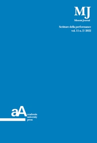 Mimesis Journal vol. 11, n. 2 - Librerie.coop Mimesis Journal vol. 11, n. 2 - Librerie.coop