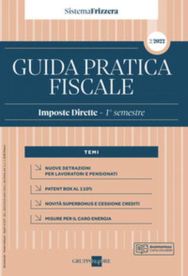 Guida pratica fiscale. Imposte dirette 2022 - Librerie.coop Guida pratica fiscale. Imposte dirette 2022 - Librerie.coop