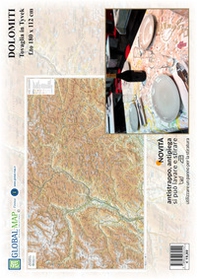 Dolomiti (carta in tyvek cm 180x112) - Librerie.coop