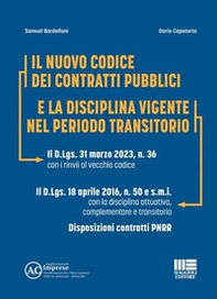 Codice dei contratti pubblici e la disciplina vigente nel periodo transitorio - Librerie.coop