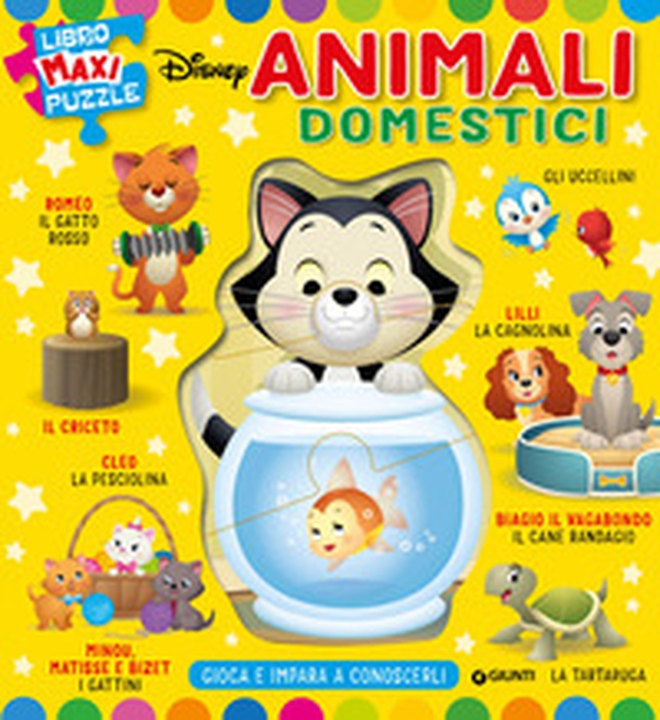 Animali domestici. Libro maxi puzzle Disney. Gioca e impara a conoscerli - Librerie.coop Animali domestici. Libro maxi puzzle Disney. Gioca e impara a conoscerli - Librerie.coop