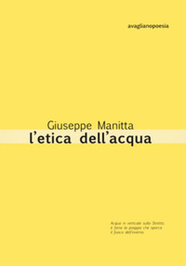 L'etica dell'acqua - Librerie.coop L'etica dell'acqua - Librerie.coop